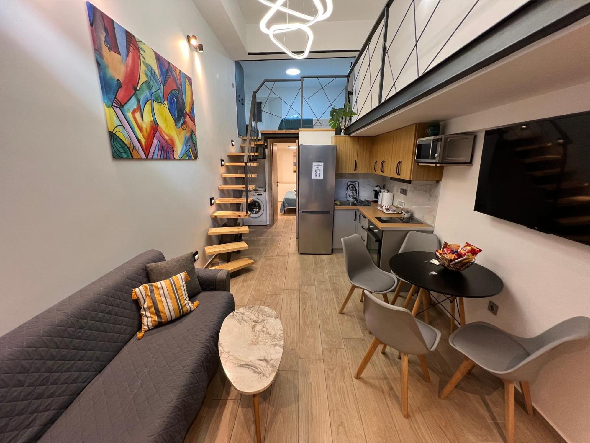 City Center Loft With Private Parking Kavala Exterior photo